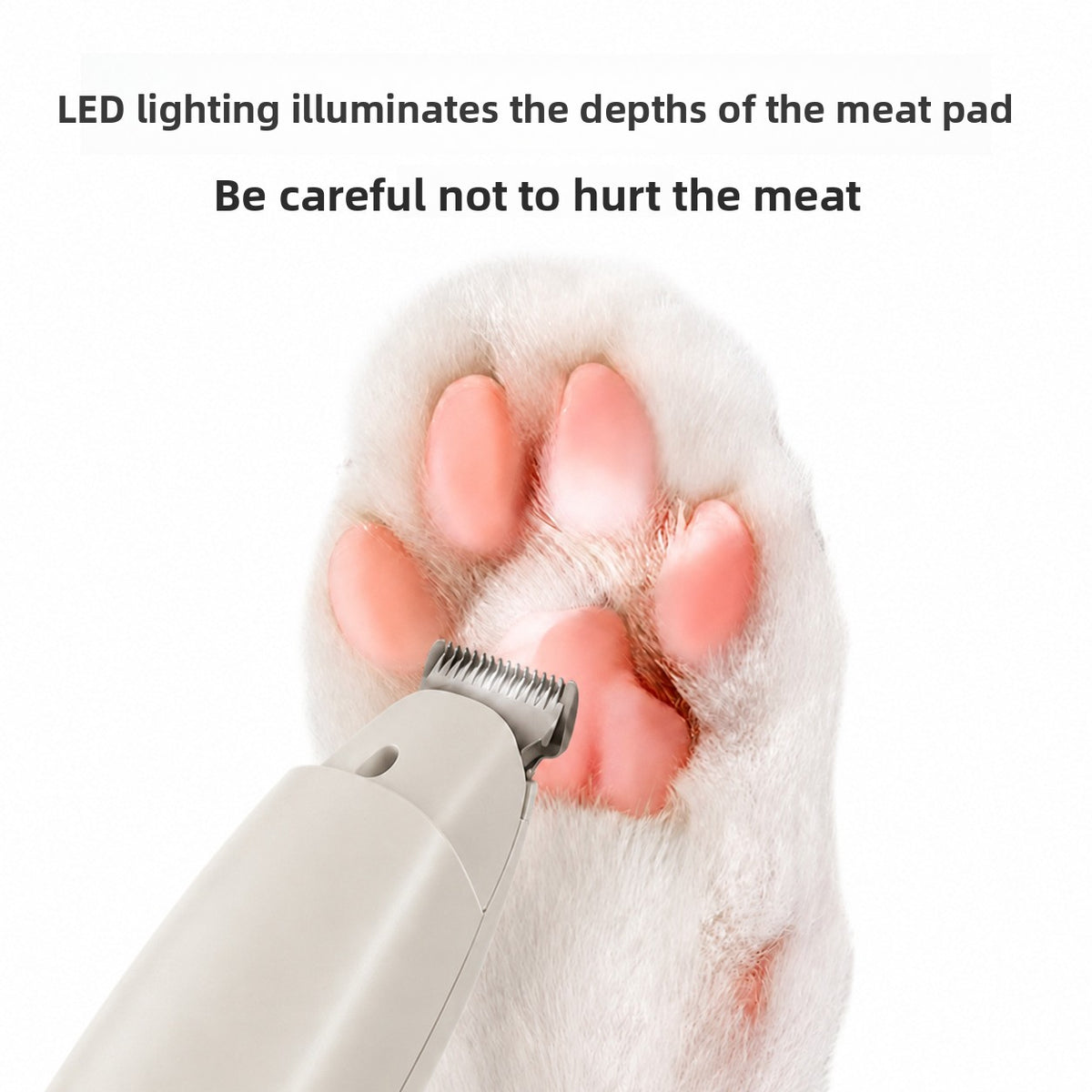 Anti-Jam Pet Hair Trimmer