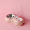 Automatic Pet Food and Water Dispenser Bowl