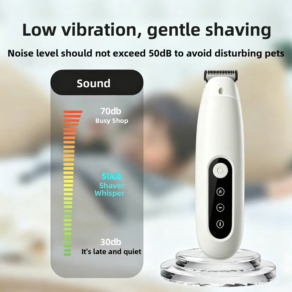 Anti-Jam Pet Hair Trimmer
