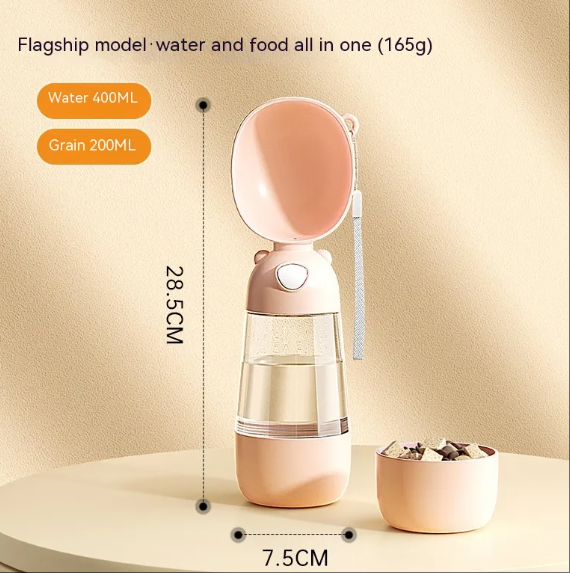 Foldable Dog Water Bottle & Bowl