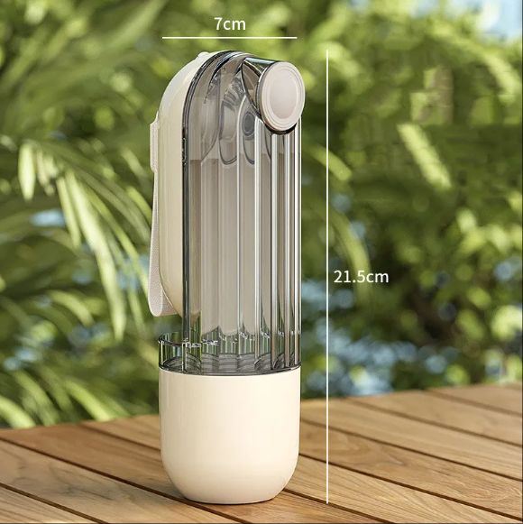 2-in-1 Portable Pet Water Bottle