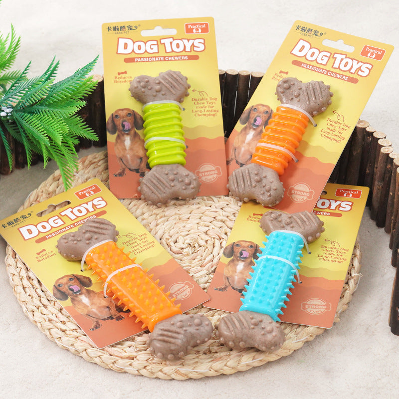 Dog toy for self-entertainment and boredom relief