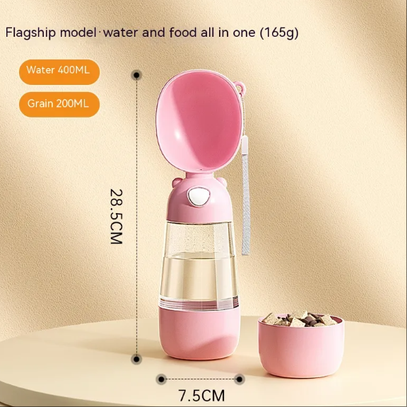 Foldable Dog Water Bottle & Bowl
