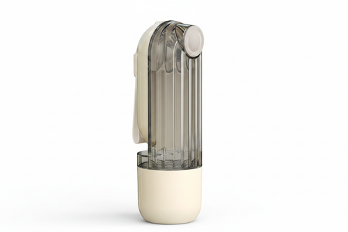 Travel Bottle White Background